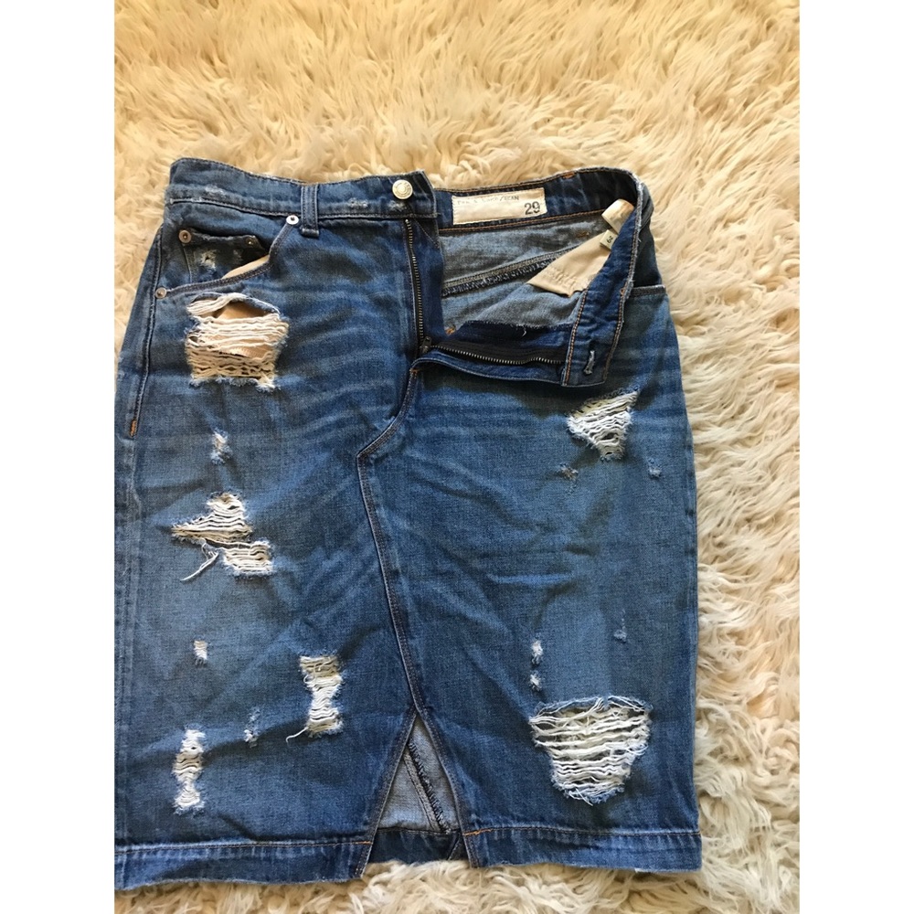 Rag & Bone distressed Skirt